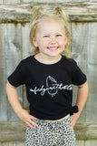 "unfudgewithable" Kid's Black Tee