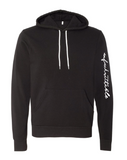 Women's Signature Black Hoodie - Arm Graphic