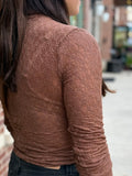 Mocha Lace Longsleeve