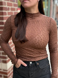 Mocha Lace Longsleeve