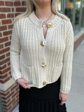 Big Beautiful Button Cardigan