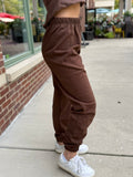 Mocha Brown Joggers