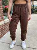 Mocha Brown Joggers